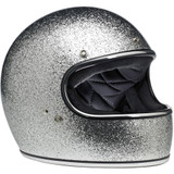 Biltwell Gringo ECE Helmet - Brite Silver Metal Flake