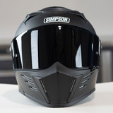 Simpson Mod Bandit Helmet Face Shield - Smoke