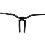 LA Choppers 1-1/4" Pullback Kage Fighter 11" T-Bar Handlebars - Gloss Black