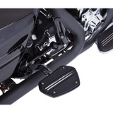 Ciro Twin Rail Mini Floor Boards Foot Pegs for Harley - Black