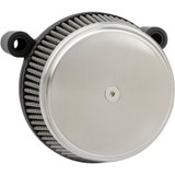 Arlen Ness Big Sucker Air Cleaner Kit for 2017-2023 Harley M8 - Brushed Stainless