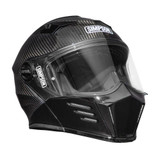 Simpson Mod Bandit carbon fiber modular motorcycle helmet – front angle left