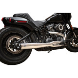 S&S SuperStreet 2-1 Race Only Exhaust for 2018-2022 Harley Softail - Chrome