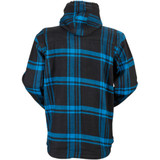 Z1R Timber Flannel Hooded Shirt - Black/Blue