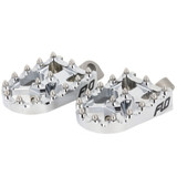 Flo Motorsports Moto Style Foot Pegs for Harley - Chrome