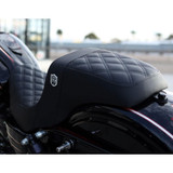 San Diego Customs Pro Series Performance Gripper Seat for 2006-2017 Harley Dyna - Black