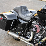 Mustang Squareback One-Piece Seat for 2008-2023 Harley Touring