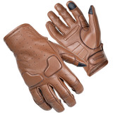 Cortech Slacker Short Cuff Women's Leather Gloves - Brown