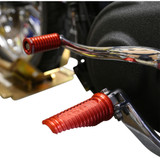 Thrashin Supply Canyon Foot Pegs for Harley - Red