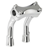 Biltwell Murdock Pullback Risers 6"  - Chrome