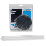 Drag Specialties Exhaust Heat Wrap Kit - 1" Black