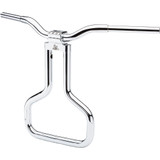 LA Choppers Kage Fighter T-Bars 18" Handlebars for 2015-2020 Harley Road Glide - Chrome