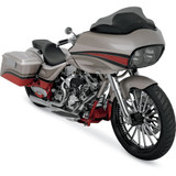 Klock Werks 8" Flare Windshield for 1998-2013 Harley Road Glide – Dark Smoke
