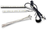 Custom Dynamics LED Lights for Fairing Vent Trim on 2014-2020 Harley Touring - White DRL