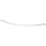 Performance Machine Scallop Windshield Trim for 1996-2013 Harley Touring - Chrome