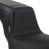 LePera Kickflip Seat for 2018-2020 Harley FXLR/FXLRS/FLSB - Basket Weave