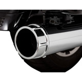 Vance & Hines Torquer 450 Slip-On Mufflers for 1995-2016 Harley Touring - Chrome