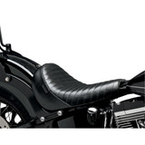 LePera Bare Bones Solo Seat for 2011-2015 Harley Softail FXS/FLS - Pleated