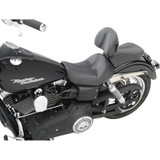 Saddlemen Dominator Solo Seat w/ Backrest Option for 2006-2017 Harley Dyna