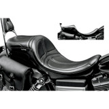 LePera Maverick 2-Up Daddy Long Legs Seat for 2006-2017 Harley Dyna - Stitched