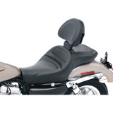 Saddlemen Explorer Seat w/ Backrest for 2004-2023 Harley Sportster - 4.5 Gal. Tank