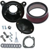 S&S Super Stock Stealth Air Cleaner Kit for 2001-2017 Harley Twin Cam Delphi EFI