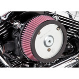 Arlen Ness Big Sucker Stage 1 Air Cleaner for Round OE Cover 2009-2022 Harley Sportster - Chrome