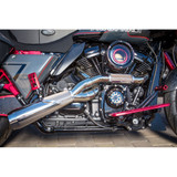 Trask High Performance Motor Big Sexy 2-1 Exhaust for for 2017-2020 Harley Touring - Polished Stainless
