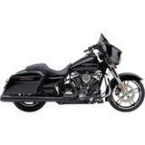 Cobra El Diablo 2-Into-1 Exhaust for 2017-2023 Harley Touring - Raven Black