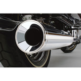 Cobra Dragsters Exhaust for 1986-2006 Harley Softail FXST/ FLST - Chrome
