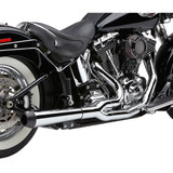 Cobra El Diablo 2-1 Exhaust for 2007-2011 Harley Softail - Chrome