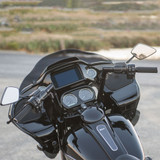 Arlen Ness Dual Ring Grips for Harley Electronic Throttle - Black