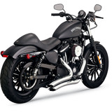 Vance & Hines Big Radius Exhaust for 2014-2022 Harley Sportster - Chrome