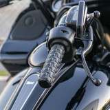 Arlen Ness Airtrax Grips for Harley Dual Cable - Black