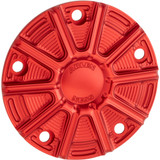 Arlen Ness 10-Gauge Points Cover for 1999-2017 Harley Twin Cam - Red