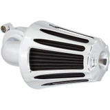 Arlen Ness Deep Cut Monster Sucker Air Cleaner for 2017-2023 Harley Touring/Softails - Chrome