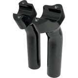 Drag Specialties 5.5" Pullback Buffalo Handlebar Risers - Gloss Black