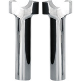 Wild 1 Chubby's 6" Straight Handlebar Risers - Chrome