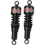 Burly Slammer Shocks for 1988-2003 Harley Sportster - Black