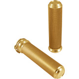 Speed Merchant Speed Grips for Harley Dual Cable - Gold