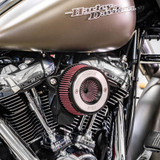 S&S Stealth Air Stinger Air Cleaner Kit for 2017-2024 Harley M8 - S&S Ring Cover