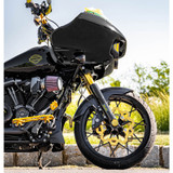 Flo Motorsports V5 Bagger Floor Boards for Harley Touring - Gold