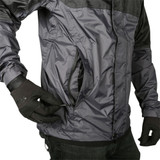 Thrashin Supply Waterproof Mission Windbreaker Riding Jacket - Black