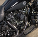 Arlen Ness Crossfire Air Cleaner for Harley Twin Cam Electronic Throttle - Gloss Black