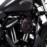 Vance & Hines VO2 X Air Intake for 1991-2020 Harley Sportster - Wrinkle Black