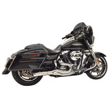 Bassani Road Rage II Mid-Length Exhaust for 2007-2016 Harley Touring - Chrome