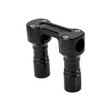 Thrashin Supply 4" Hole Shot Handlebar Risers - Black