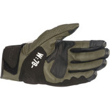 Alpinestars Kei Leather Gloves - Green/Black