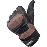 Biltwell Bridgeport Gloves - Chocolate/Black