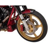 Alloy Art 49mm Lower Legs for 2014-2020 Harley Touring - Clear